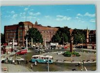 3500 Utrecht Foto AK Smakkelaarsburg met Jaarbeurs Omnibus Kreisverkehr Fahrrad Auto