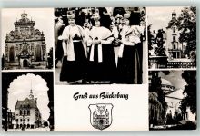 31675 W3062 Bückeburg - Bückeburger Trachten Stadtkirche Mausoleum Schloß