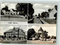 19386 O2860 Lübz - HO Gasthaus z. Stadtturm an der Schleuse Wilhelm Pieck Platz