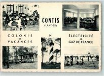 40170 Saint-Julien-en-Born Gebrauchsspuren Colonie de Vacanses de Electricite et Gaz de France Contis Leuchtturm
