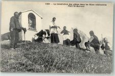 73700 Bourg-Saint-Maurice - La Benediction des Patres dans les Alpes Petit St Bernhard