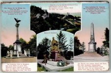 06628 O4801 Saaleck 1916 - Rudelsburg Kriegerdenkmal Bismarck Denkmal