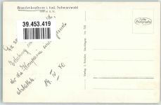 77784 W7617 Oberharmersbach 1940 Foto AK Aussichtsturm Brandenkopfturm Schwarzwald