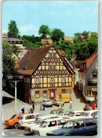 01848 O8352 Hohnstein - Markt Fachwerkhaus