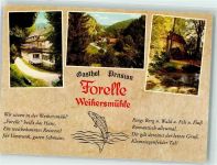 96260 W8628 Weihersmühle - Gasthaus Pension Forelle