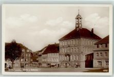 01877 O8500 Bischofswerda Foto AK Markt Rathaus Geschäft