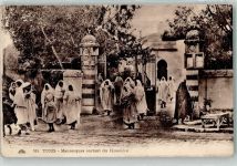 Tunis - Tracht Friedhof Maurische Frauen