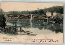 Chennevieres-sur-Marne Brücke Fotoapparat 1903