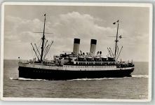 Zweischrauben-Motorschiff Dampfer Monte Sarmiento