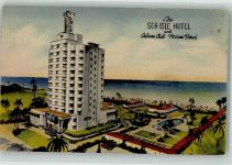 Miami Lithographie Sea Isle Hotel