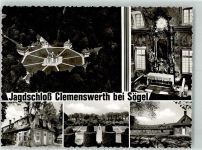 49751 W4475 Sögel Foto AK Jagdschloss Clemenswerth