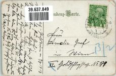 33021 Ampezzo 1913 Gebrauchsspuren Toblacher See