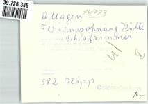 59581 W4788 Allagen FOTO KEINE AK Foto Original aus Archiv eines Ansichtskartenverlags Ferienwohnung Kühle Ort handschriftlich