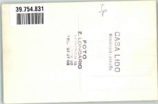 Benidorm FOTO KEINE AK Hotel Lido Ort lt. Stempel