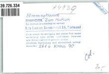 33039 W3493 Nieheim FOTO KEINE AK Foto Original aus Archiv eines Ansichtskartenverlags Gasthaus zum Kukuk Ort lt. Recherche