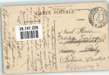 66120 Font-Romeu-Odeillo-Via 1912 Foto AK Avenue de l´Etablissement Briefmarke Bildseite