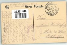 Arlon 1915 - Kirche St. Donat Feldpost WK I 46.Res.Div.