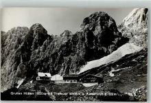 Gruttenhütte Foto AK Berghütten