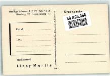 W2000 Hamburg Lissy Montis Spitzentänzerin Gerstenkamp Ballett