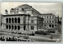 Wien 1. Bezirk, Innere Stadt Staatsoper Omnibus Straßenbahn Oldtimer Theater