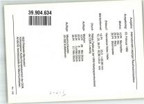 O7000 Leipzig Nerz Internationale Rauchwarenauktion Sondermarke Sonderkarte Briefmarkenabbildung KEINE AK