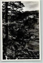 91349 W8551 Egloffstein Foto AK Pfarrfelsen Gasthaus zur Post