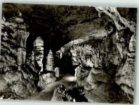 W7419 Erpfingen Karlshöhle Bärenhöhle Tropfsteinhöhle Foto AK