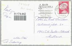 37441 W3423 Steina , Südharz - Bergstrasse, Gartenstrasse