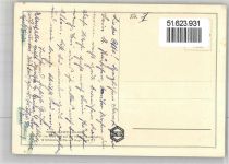 sign. Prahl, H. Auerhahn Scherenschnitt Künstlerkarte