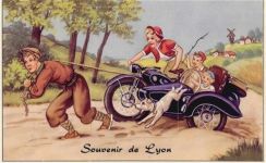 69000 Lyon - Lyon (Frankreich) Leporello I-II