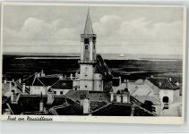 7071 Rust Foto AK Kirche Segelboot Neusiedlersee