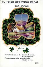 County Down - County Down (Irland) Leporello, Klee II (Stauchung)