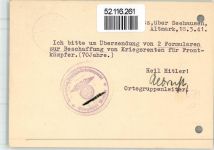 39615 O3551 Pollitz - Landpoststempel