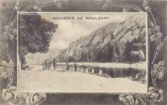 Hastiere - Hastière (Belgien) Leporello Souvernir de Waulsort I-II (fleckig VS/RS, Ecken abgestossen)