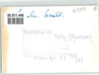 76596 W7564 Herrenwies , Baden FOTO KEINE AK Kirche kath. Pfarramt Ort handschriftlich Foto Original aus Archiv eines Ansichtskartenverlages