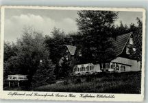38723 W3370 Seesen , Harz Foto AK Cafe Wilhelmshöhe
