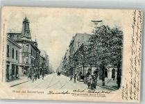 27568 W2850 Bremerhaven 1902 Gebrauchsspuren Bürgermeister Schmidt Straße Leim löst sich