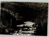 37412 W3429 Scharzfeld Foto AK Das Waldschwimmbad mit Campingplatz im Bremketal