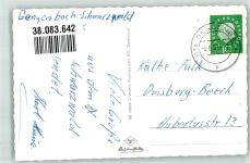 77723 W7614 Gengenbach 1961 Foto AK Badische Waldarbeitsschule Höllhof