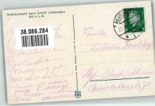 72805 W7414 Lichtenstein , Württ 1929 Mondschein Schloss