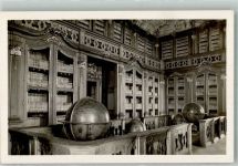 Kromeriz Kremsier Büchersaal mit historischem Globus Bibliothek Foto AK