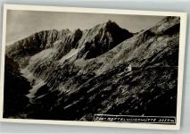 Bettelwurfhütte Foto AK Hüttenstempel