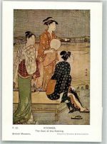 Tokyo Tokio Foto AK Kiyonaga Britisch Museum