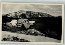 Ottohaus 1941 Foto AK Hüttenstempel