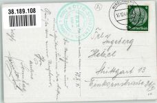 Ottohaus 1941 Foto AK Hüttenstempel