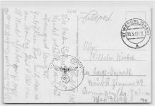 St. Wendel. ein Blick auf das Marienkrankenhaus. Feldpost, Stempel von 1943. Leichter Stempeldurchdruck, leicht bügig, sonst gut erhalten