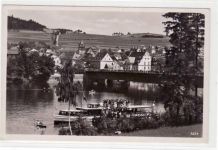 Saalburg mit Bootsanlegeplatz ungelaufen Gute Erhaltung.