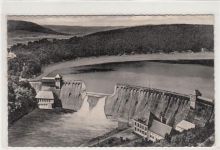1943 zerstörten Edersee - Sperrmauer ungelaufen Gute Erhaltung.