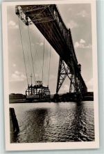 24768 W2370 Rendsburg 1942 - Hochbrücke Schwebefähre