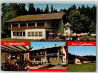 91781 W8832 Weißenburg i Bay - Gasthaus Zum Geländer Gastraum Terrasse